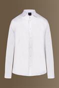 french collar classic fit shirt WHITE