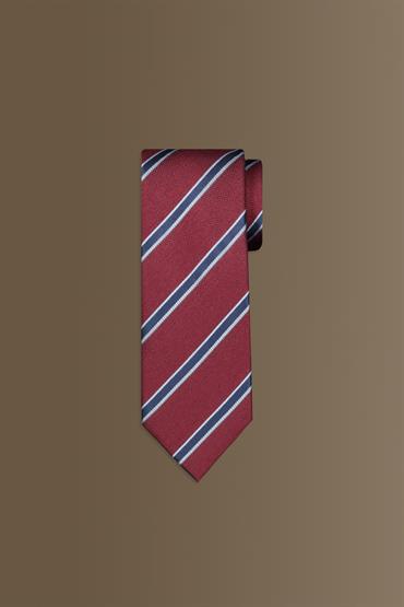 tie width 8 cm BORDEAUX