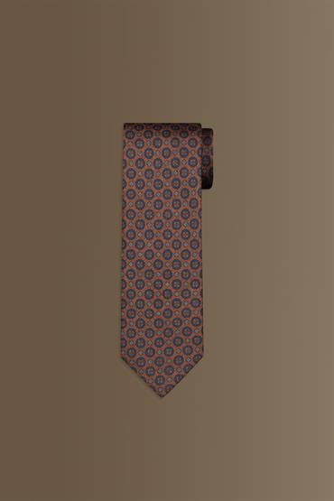 tie width 8 cm BROWN