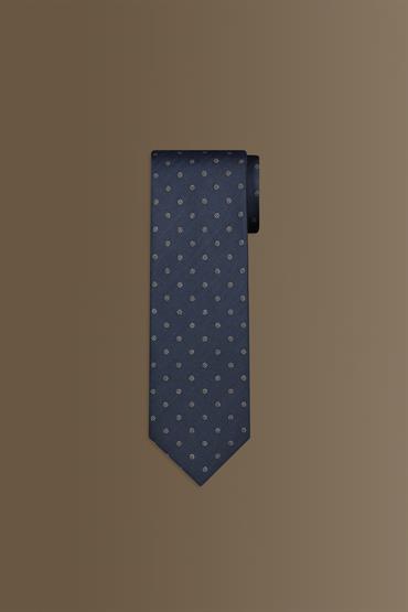 tie width 8 cm BLUE