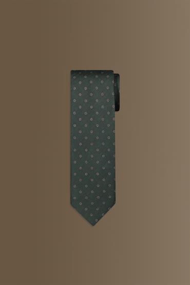 tie width 8 cm GREEN