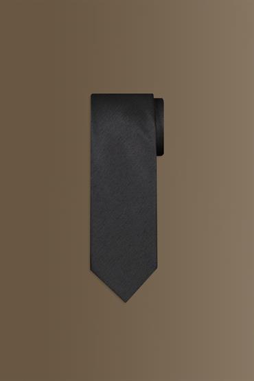 tie width 8 cm BLACK