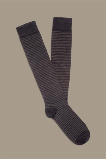 socks DK BLUE/GREY