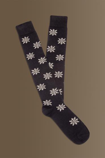 socks DK BLUE/WHITE