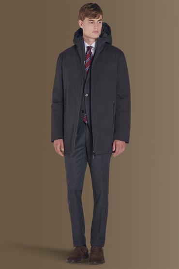 PARKA JACKET DK GREY