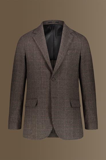 SINGLE BREASTED JACKET BROWN