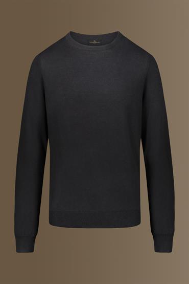 round neck sweater ANTHRACITE