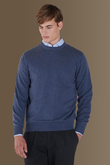 round neck sweater STEEL