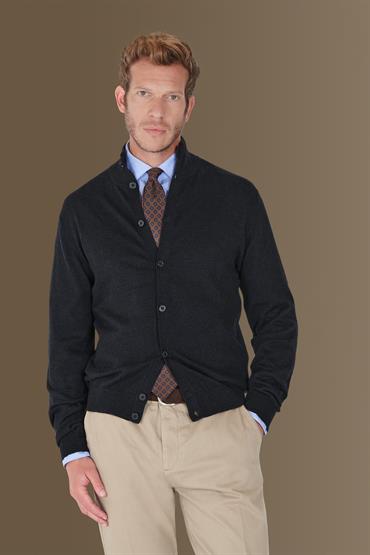 full buttons cardigan MIDNIGHT