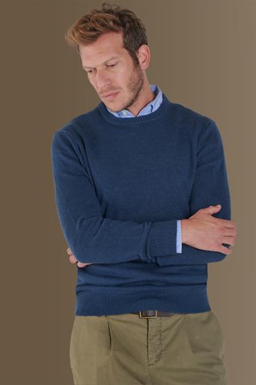 round neck sweater DENIM