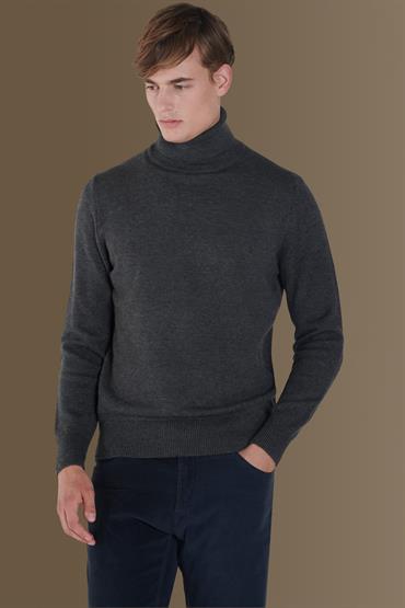 turtle neck sweater GREY