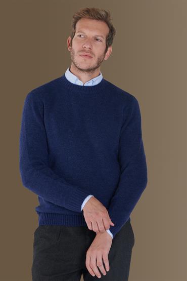 round neck sweater DENIM