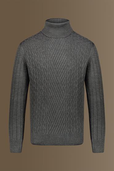 TURTLE NECK GREY