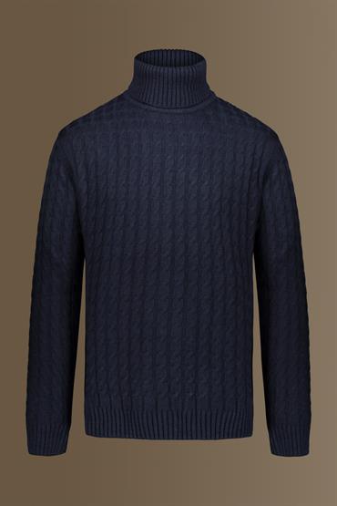 TURTLE NECK BLUE