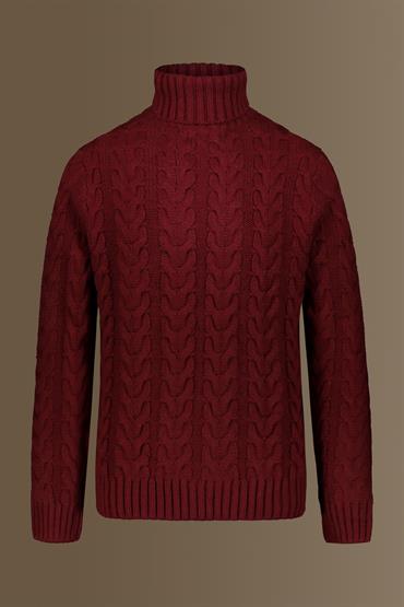 TURTLE NECK BORDEAUX