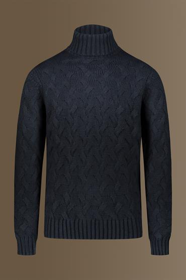 TURTLE NECK BLUE NAVY