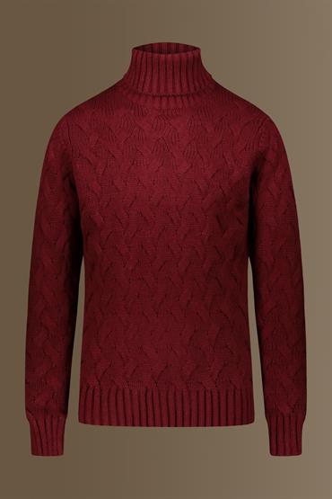TURTLE NECK BORDEAUX