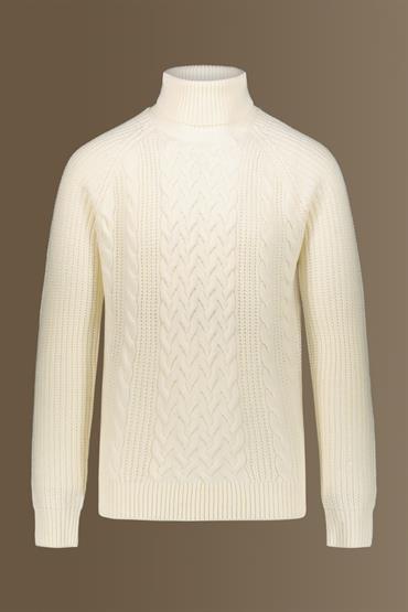 TURTLE NECK ECRUE