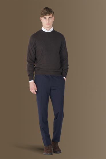 classic trousers BLUE NAVY