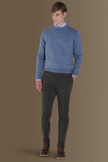 classic chino trousers BROWN
