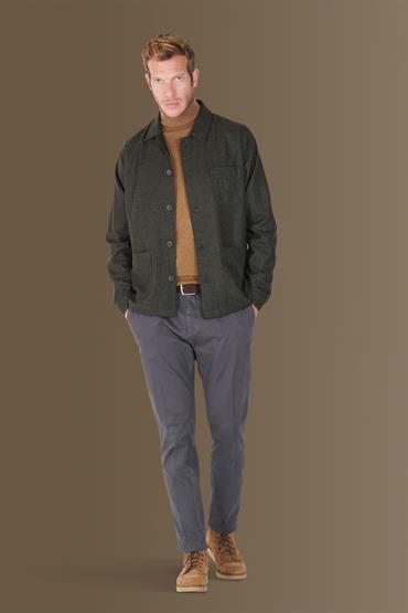 classic chino trousers DK GREY