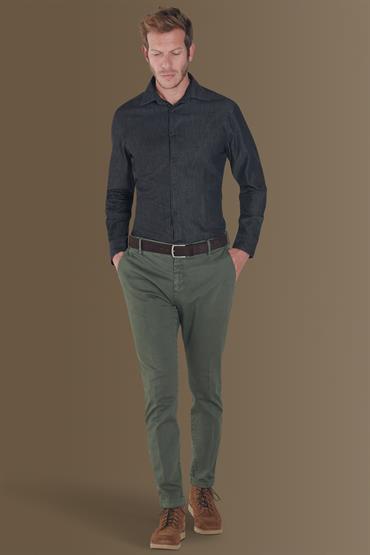 classic chino trousers MILITARY