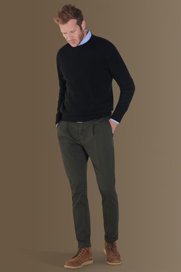 single pince chino