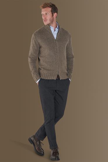 chino trousers DK GREY
