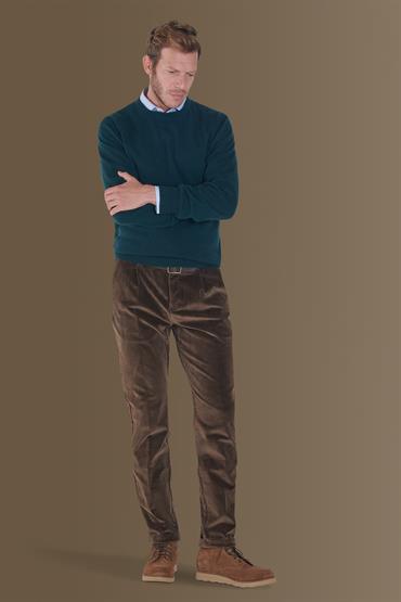 chino trousers LT BROWN