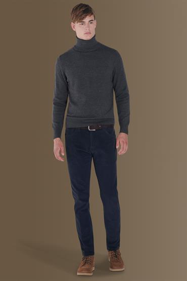 five pockets trousers BLUE NAVY