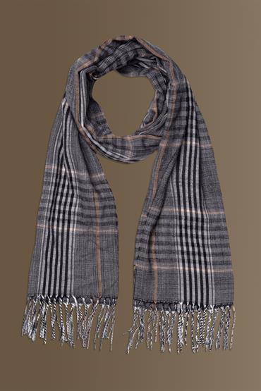 SHAWL 36X180 CM GREY