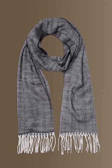 SHAWL 36X180 CM GREY