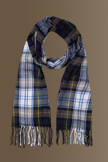 SHAWL 36X180 CM BLUE