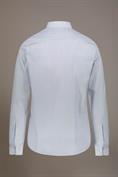 FRENCH COLLAR CLASSIC FIT CLASSIC SHIRT WHITE/BL
