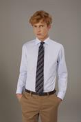 FRENCH COLLAR CLASSIC FIT CLASSIC SHIRT WHITE/LT