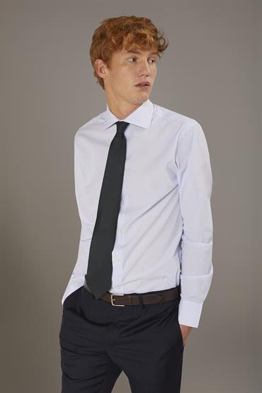 FRENCH COLLAR CLASSIC FIT CLASSIC SHIRT LT SKY