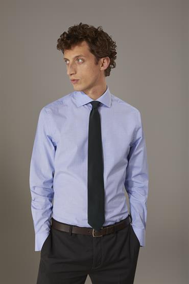 FRENCH COLLAR CLASSIC FIT CLASSIC SHIRT SKY