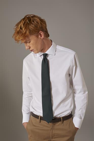 FRENCH COLLAR CLASSIC FIT CLASSIC SHIRT WHITE