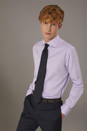 FRENCH COLLAR CLASSIC FIT CLASSIC SHIRT LILAC