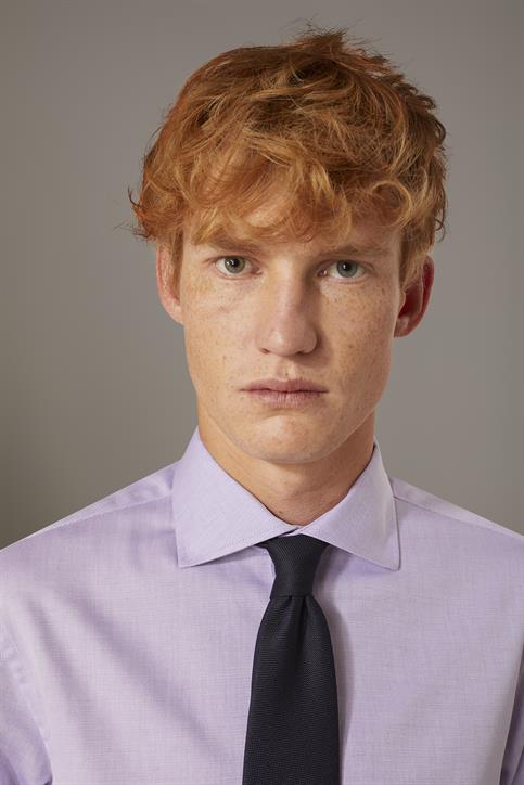 FRENCH COLLAR CLASSIC FIT CLASSIC SHIRT LILAC