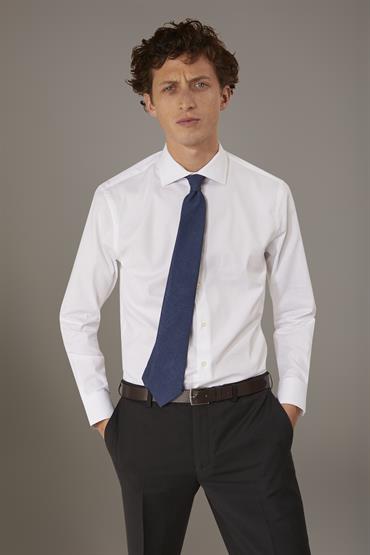 FRENCH COLLAR CLASSIC FIT CLASSIC SHIRT WHITE