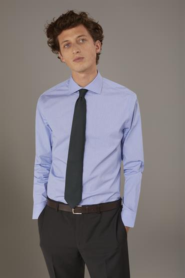 FRENCH COLLAR CLASSIC FIT CLASSIC SHIRT SKY