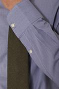 FRENCH COLLAR CLASSIC FIT CLASSIC SHIRT DK BLUE