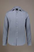 FRENCH COLLAR CLASSIC FIT CLASSIC SHIRT DK BLUE
