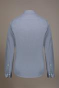 FRENCH COLLAR CLASSIC FIT CLASSIC SHIRT DK BLUE