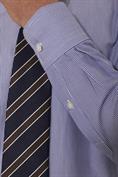 FRENCH COLLAR SLIM FIT CLASSIC SHIRT WHITE/BLUE