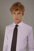 FRENCH COLLAR SLIM FIT CLASSIC SHIRT WHITE/ROSE