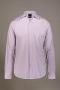 FRENCH COLLAR SLIM FIT CLASSIC SHIRT WHITE/ROSE