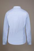 FRENCH COLLAR SLIM FIT CLASSIC SHIRT WHITE/SKY