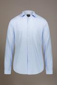 FRENCH COLLAR SLIM FIT CLASSIC SHIRT SKY